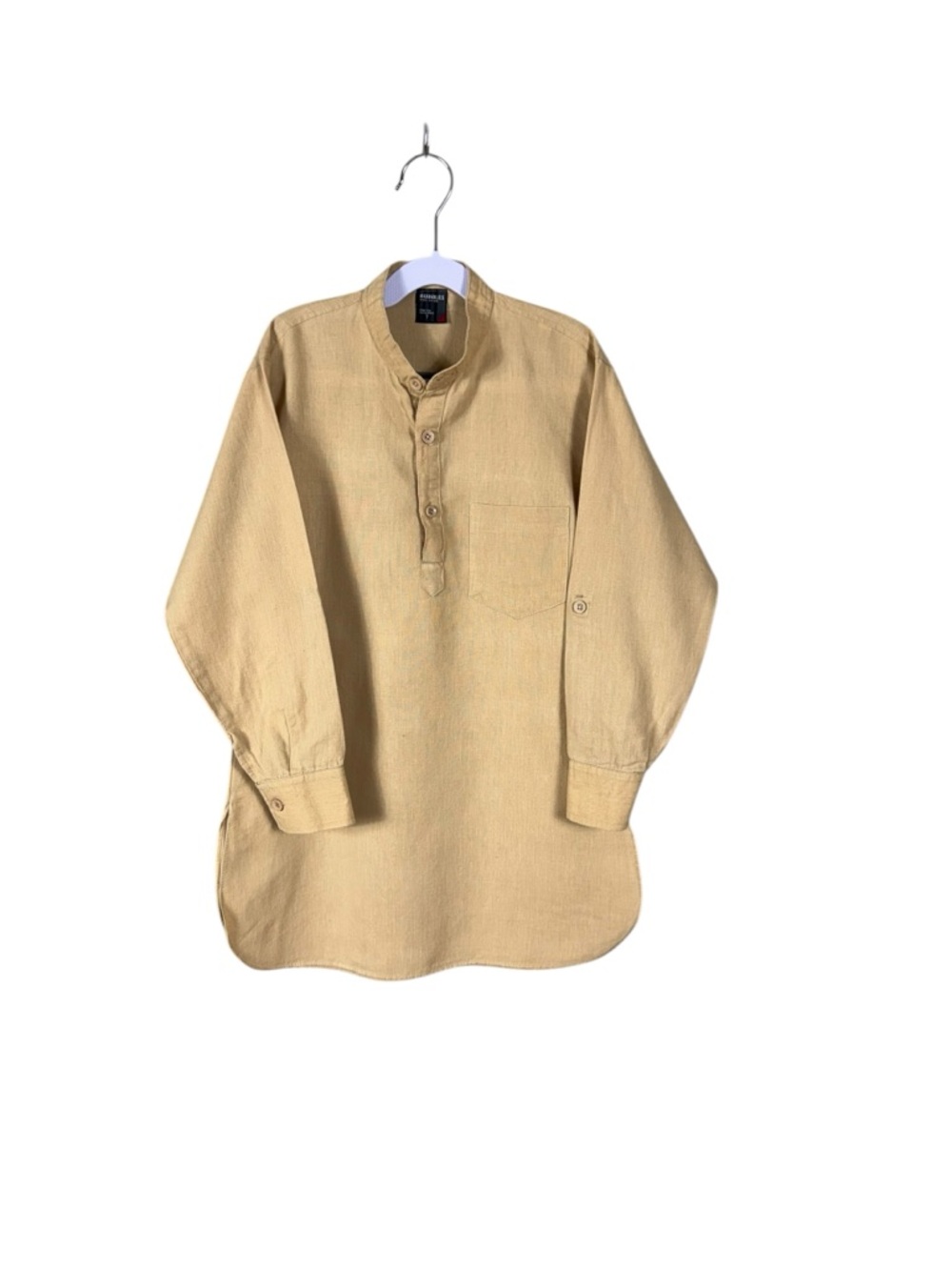 Bubbles Kids Wear Linen Dress Size 7 Minimalist Beachy